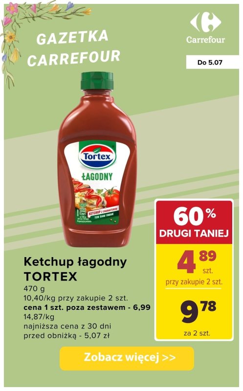 Carrefour - gazetka promocyjna Majonezy, ketchupy i sosy od wtorku 01.07 do soboty 05.07 - strona 2