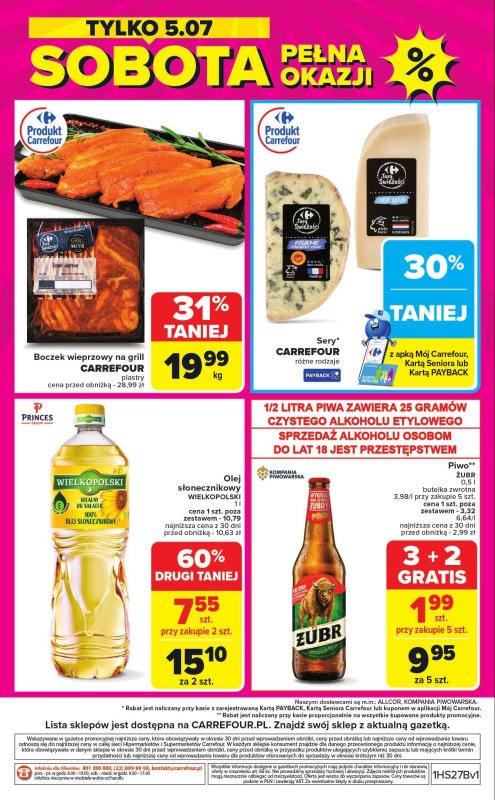 Carrefour - gazetka promocyjna Gazetka Weekend promek już od czwartku od czwartku 03.07 do soboty 05.07 - strona 8