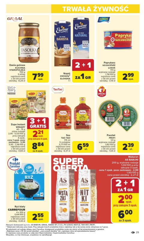 Carrefour - gazetka promocyjna Gazetka Carrefour od poniedziałku od poniedziałku 07.07 do soboty 12.07 - strona 31