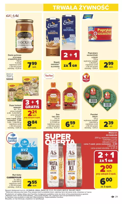 Carrefour - gazetka promocyjna Gazetka Carrefour od poniedziałku od poniedziałku 07.07 do soboty 12.07 - strona 31