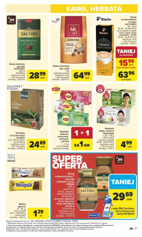Carrefour - gazetka promocyjna Gazetka Carrefour od poniedziałku od poniedziałku 07.07 do soboty 12.07 - strona 29