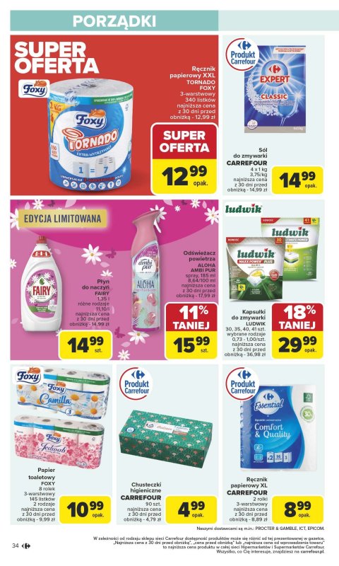 Carrefour - gazetka promocyjna Gazetka Carrefour od poniedziałku od poniedziałku 07.07 do soboty 12.07 - strona 36