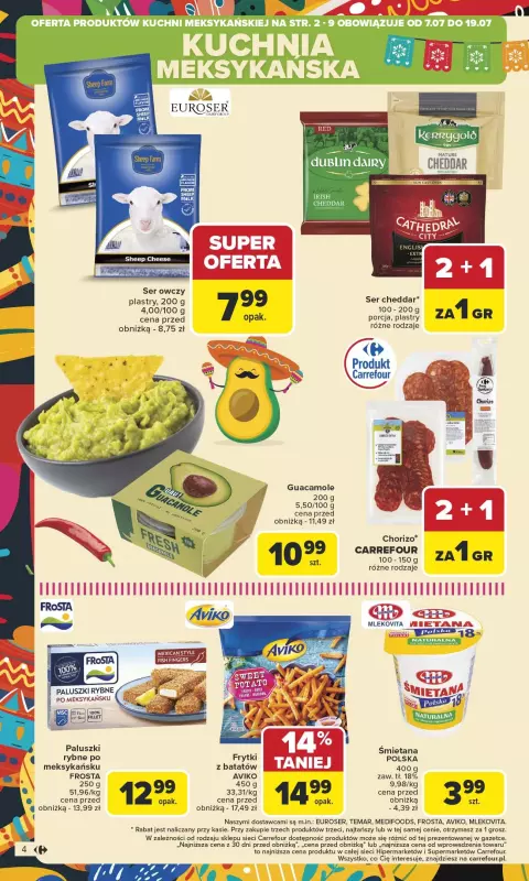 Carrefour - gazetka promocyjna Gazetka Carrefour od poniedziałku od poniedziałku 07.07 do soboty 12.07 - strona 6