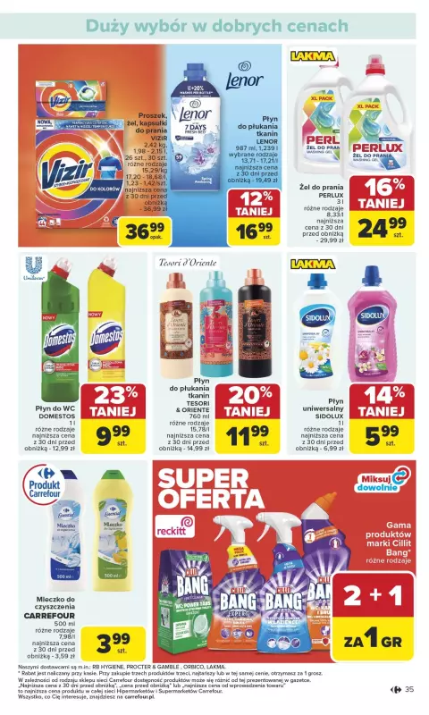 Carrefour - gazetka promocyjna Gazetka Carrefour od poniedziałku od poniedziałku 07.07 do soboty 12.07 - strona 37