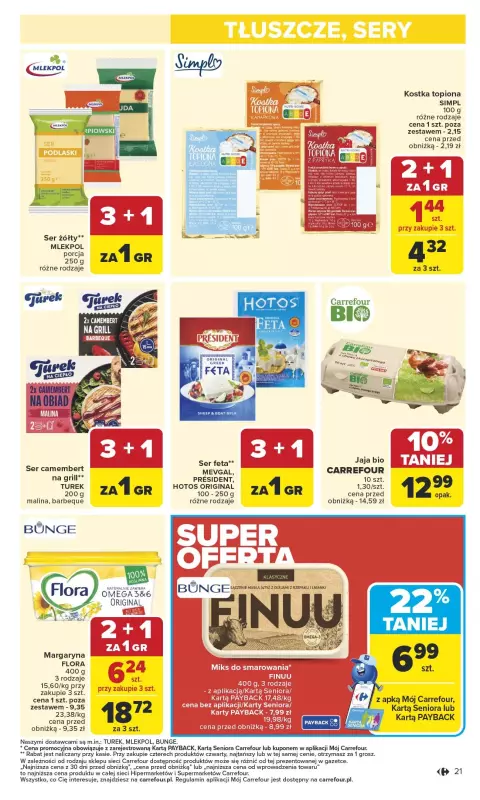 Carrefour - gazetka promocyjna Gazetka Carrefour od poniedziałku od poniedziałku 07.07 do soboty 12.07 - strona 23