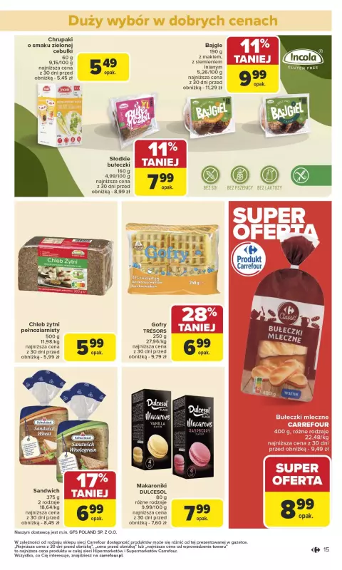 Carrefour - gazetka promocyjna Gazetka Carrefour od poniedziałku od poniedziałku 07.07 do soboty 12.07 - strona 17
