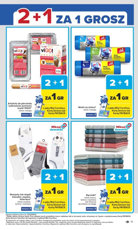 Carrefour - gazetka promocyjna Gazetka Carrefour od poniedziałku od poniedziałku 07.07 do soboty 12.07 - strona 15