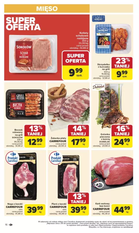 Carrefour - gazetka promocyjna Gazetka Carrefour od poniedziałku od poniedziałku 07.07 do soboty 12.07 - strona 18