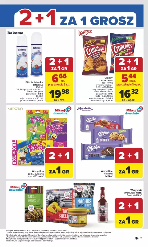 Carrefour - gazetka promocyjna Gazetka Carrefour od poniedziałku od poniedziałku 07.07 do soboty 12.07 - strona 13