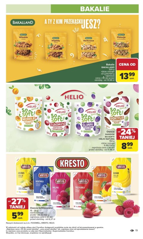 Carrefour - gazetka promocyjna Gazetka Carrefour od poniedziałku od poniedziałku 07.07 do soboty 12.07 - strona 21