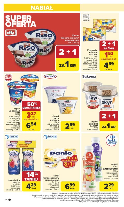 Carrefour - gazetka promocyjna Gazetka Carrefour od poniedziałku  do soboty 12.07 - strona 26