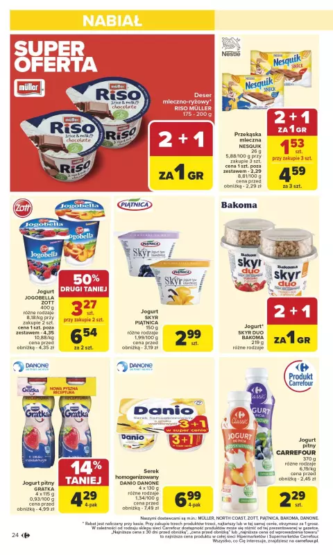 Carrefour - gazetka promocyjna Gazetka Carrefour od poniedziałku od poniedziałku 07.07 do soboty 12.07 - strona 26