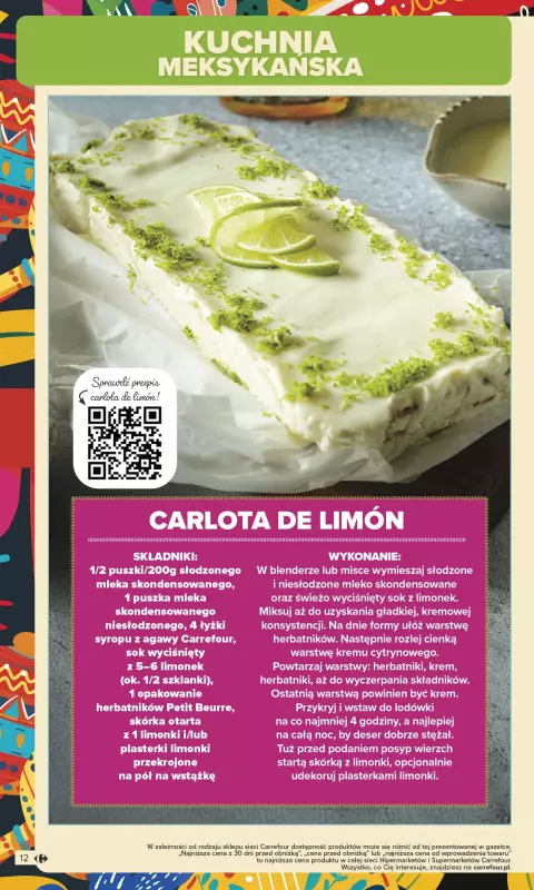 Carrefour - gazetka promocyjna Gazetka Kuchnia meksykańska od poniedziałku 07.07 do soboty 19.07 - strona 12