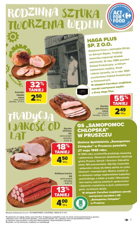 Carrefour - gazetka promocyjna Gazetka Kupujemy lokalnie od poniedziałku 07.07 do soboty 19.07 - strona 7