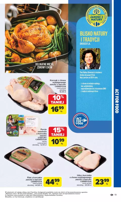 Carrefour - gazetka promocyjna Gazetka Kupujemy lokalnie od poniedziałku 07.07 do soboty 19.07 - strona 19