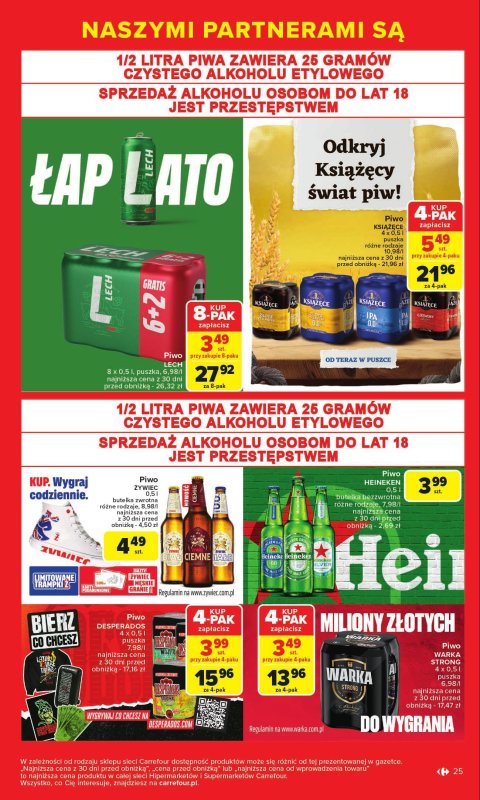 Carrefour - gazetka promocyjna Gazetka Markowe okazje od poniedziałku 07.07 do soboty 19.07 - strona 25