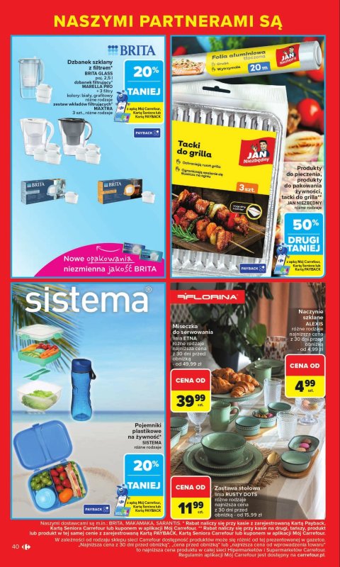 Carrefour - gazetka promocyjna Gazetka Markowe okazje od poniedziałku 07.07 do soboty 19.07 - strona 40