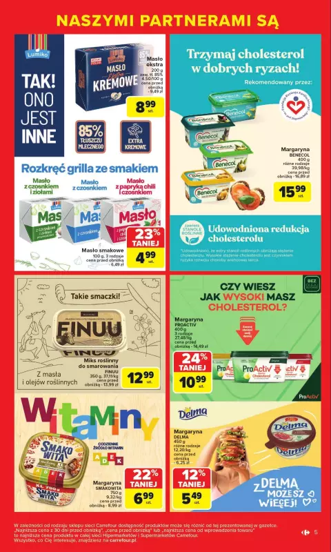 Carrefour - gazetka promocyjna Gazetka Markowe okazje od poniedziałku 07.07 do soboty 19.07 - strona 5