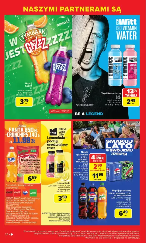 Carrefour - gazetka promocyjna Gazetka Markowe okazje  do soboty 19.07 - strona 26