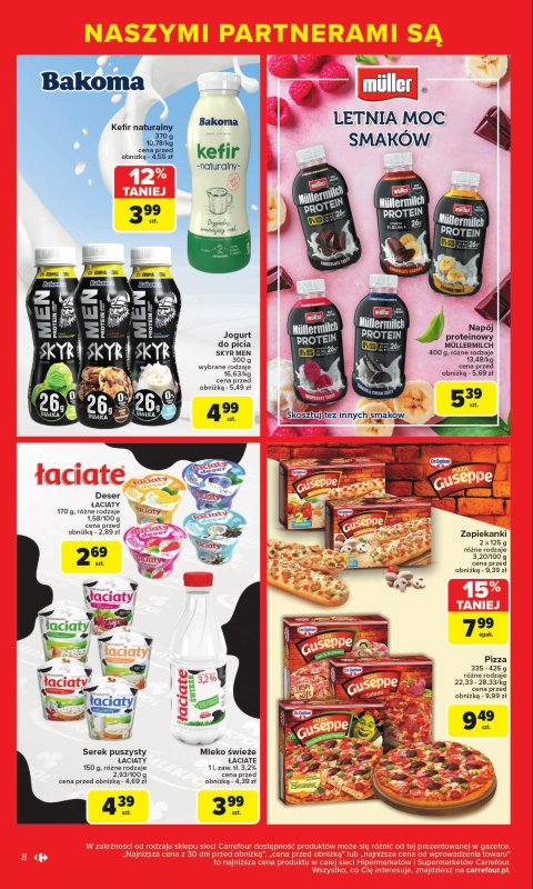 Carrefour - gazetka promocyjna Gazetka Markowe okazje  do soboty 19.07 - strona 8