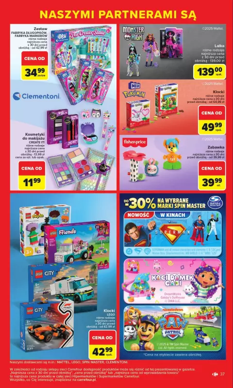 Carrefour - gazetka promocyjna Gazetka Markowe okazje od poniedziałku 07.07 do soboty 19.07 - strona 37