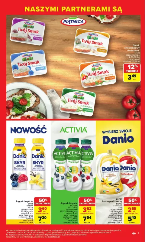 Carrefour - gazetka promocyjna Gazetka Markowe okazje od poniedziałku 07.07 do soboty 19.07 - strona 7