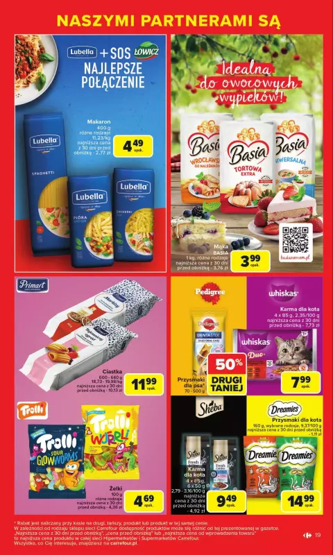 Carrefour - gazetka promocyjna Gazetka Markowe okazje od poniedziałku 07.07 do soboty 19.07 - strona 19
