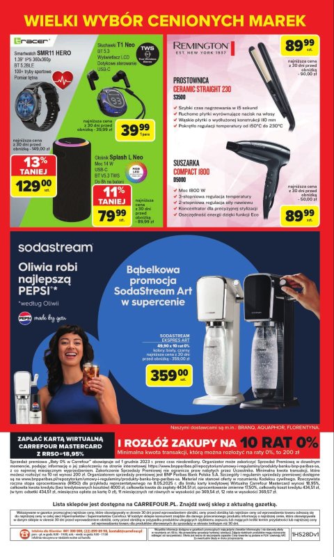 Carrefour - gazetka promocyjna Gazetka Markowe okazje od poniedziałku 07.07 do soboty 19.07 - strona 44