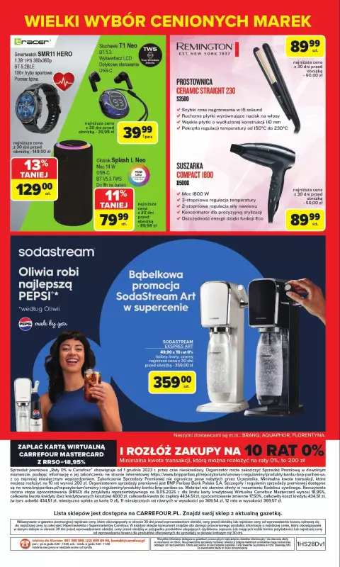 Carrefour - gazetka promocyjna Gazetka Markowe okazje od poniedziałku 07.07 do soboty 19.07 - strona 44