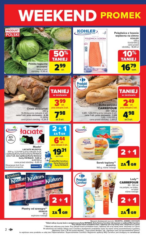 Carrefour - gazetka promocyjna Weekend promek już od czwartku od wtorku 08.07 do soboty 12.07 - strona 2