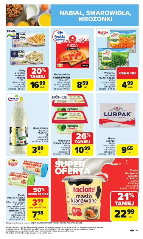 Carrefour - gazetka promocyjna Gazetka Carrefour od poniedziałku  do soboty 19.07 - strona 21
