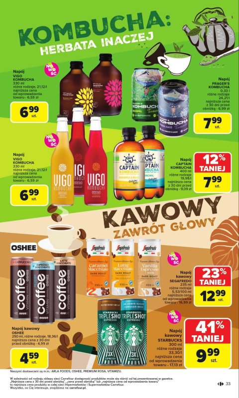Carrefour - gazetka promocyjna Gazetka Carrefour od poniedziałku od poniedziałku 14.07 do soboty 19.07 - strona 35