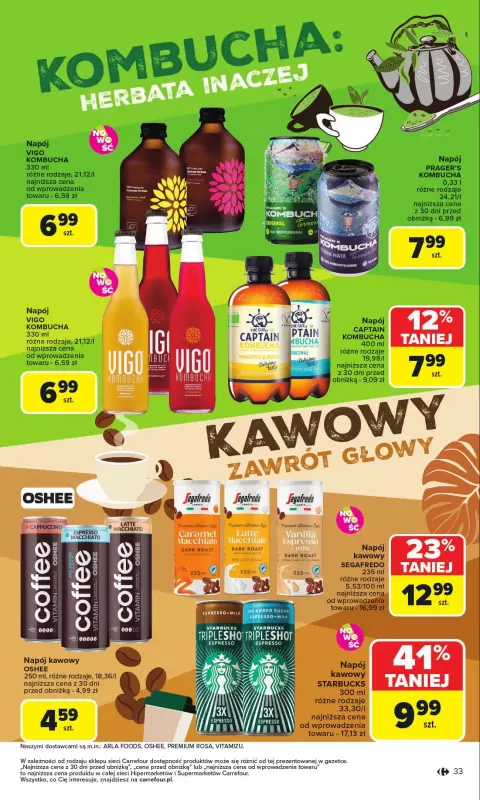 Carrefour - gazetka promocyjna Gazetka Carrefour od poniedziałku od poniedziałku 14.07 do soboty 19.07 - strona 35
