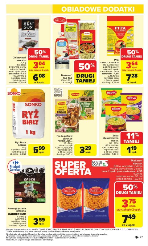 Carrefour - gazetka promocyjna Gazetka Carrefour od poniedziałku od poniedziałku 14.07 do soboty 19.07 - strona 29