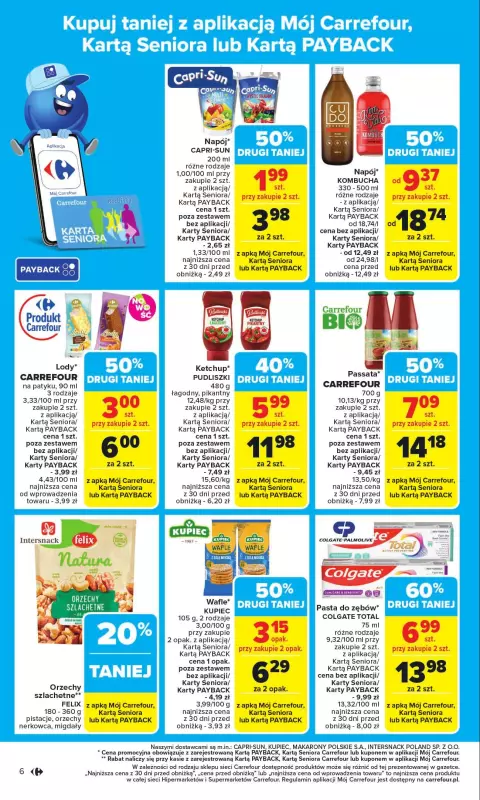 Carrefour - gazetka promocyjna Gazetka Carrefour od poniedziałku  do soboty 19.07 - strona 8