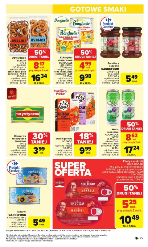 Carrefour - gazetka promocyjna Gazetka Carrefour od poniedziałku od poniedziałku 14.07 do soboty 19.07 - strona 27