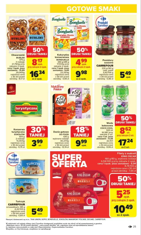 Carrefour - gazetka promocyjna Gazetka Carrefour od poniedziałku od poniedziałku 14.07 do soboty 19.07 - strona 27
