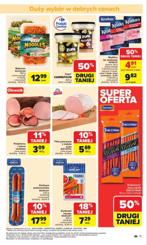 Carrefour - gazetka promocyjna Gazetka Carrefour od poniedziałku od poniedziałku 14.07 do soboty 19.07 - strona 15
