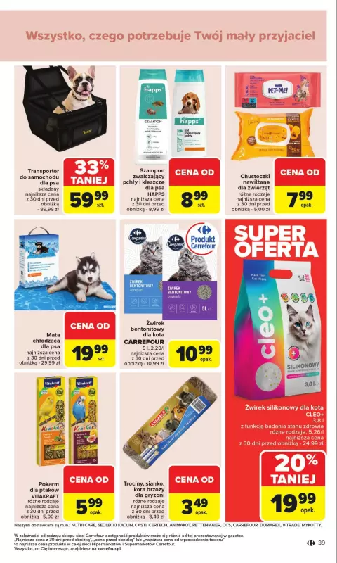 Carrefour - gazetka promocyjna Gazetka Carrefour od poniedziałku od poniedziałku 14.07 do soboty 19.07 - strona 41