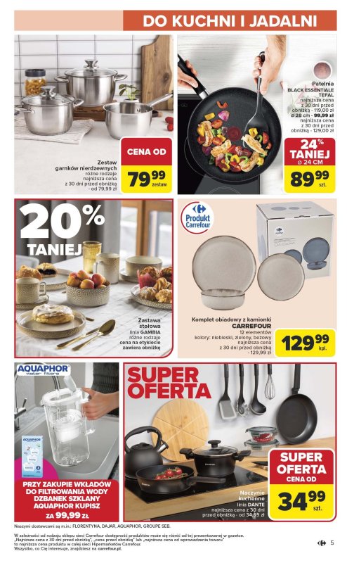Carrefour - gazetka promocyjna Gazetka Łap okazje od czwartku od czwartku 17.07 do środy 30.07 - strona 5
