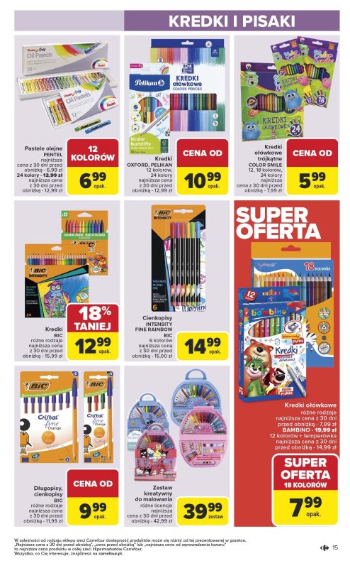 Carrefour - gazetka promocyjna Gazetka Łap okazje od czwartku  do środy 30.07 - strona 15