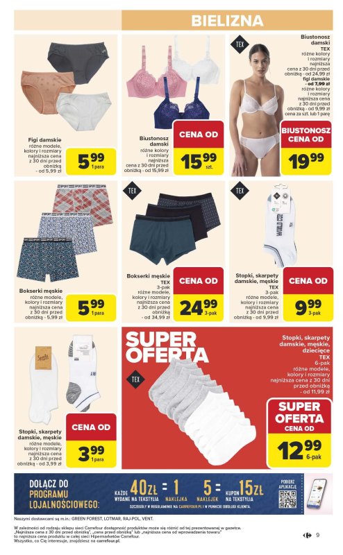 Carrefour - gazetka promocyjna Gazetka Łap okazje od czwartku od czwartku 17.07 do środy 30.07 - strona 9