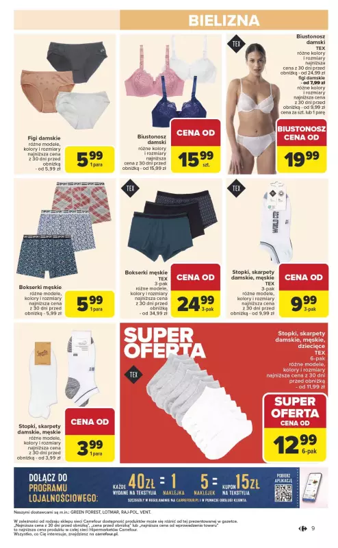 Carrefour - gazetka promocyjna Gazetka Łap okazje od czwartku od czwartku 17.07 do środy 30.07 - strona 9