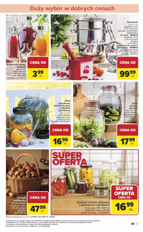 Carrefour - gazetka promocyjna Gazetka Łap okazje od czwartku   - strona 3