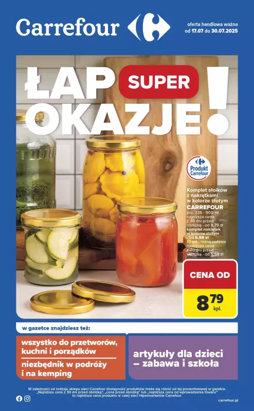 Carrefour - gazetka promocyjna Gazetka Łap okazje od czwartku  