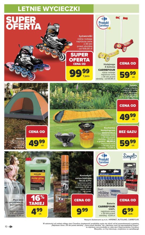 Carrefour - gazetka promocyjna Gazetka Łap okazje od czwartku od czwartku 17.07 do środy 30.07 - strona 10