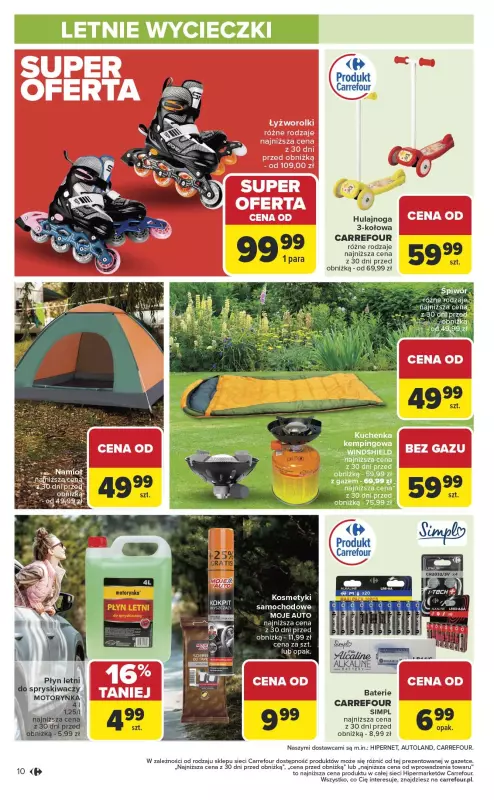 Carrefour - gazetka promocyjna Gazetka Łap okazje od czwartku od czwartku 17.07 do środy 30.07 - strona 10