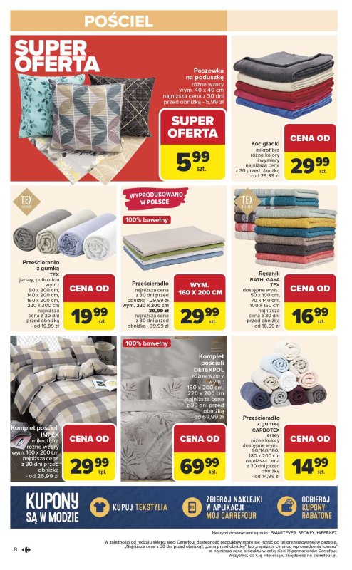 Carrefour - gazetka promocyjna Gazetka Łap okazje od czwartku od czwartku 17.07 do środy 30.07 - strona 8