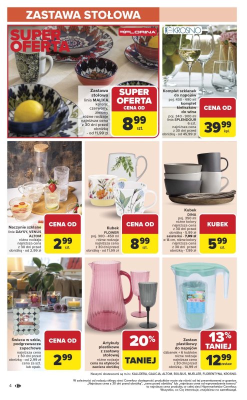 Carrefour - gazetka promocyjna Gazetka Łap okazje od czwartku od czwartku 17.07 do środy 30.07 - strona 4