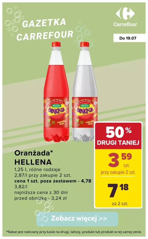 Carrefour - gazetka promocyjna Napoje gazowane do -50%   - strona 3